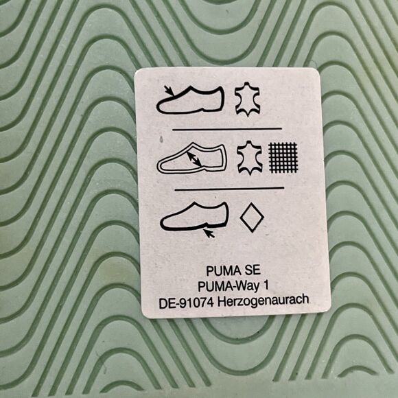 Puma Fenty x Rihanna Drizzle Bay Espadrille Slip On Slide Shoes SZ 8.5 Gray Teal - Picture 11 of 12